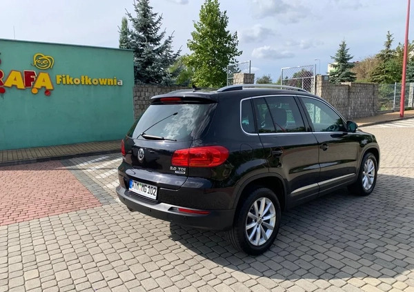 Volkswagen Tiguan cena 69900 przebieg: 117945, rok produkcji 2016 z Miasteczko Śląskie małe 436